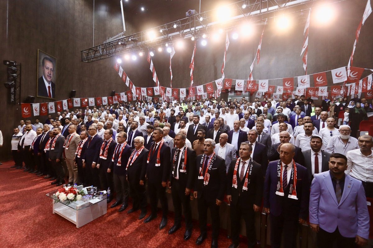 erbakanfatih's tweet photo. Büyük bir heyecanla gerçekleştirdiğimiz Batman il kongremiz hayırlı olsun inşallah. Kongremizde il başkanımız olarak seçilen Ziyaülhak Yamaç başkanımızı ve il yönetim kurulunu tebrik ediyor, başarılar diliyoruz. https://t.co/GdaGOUG24b