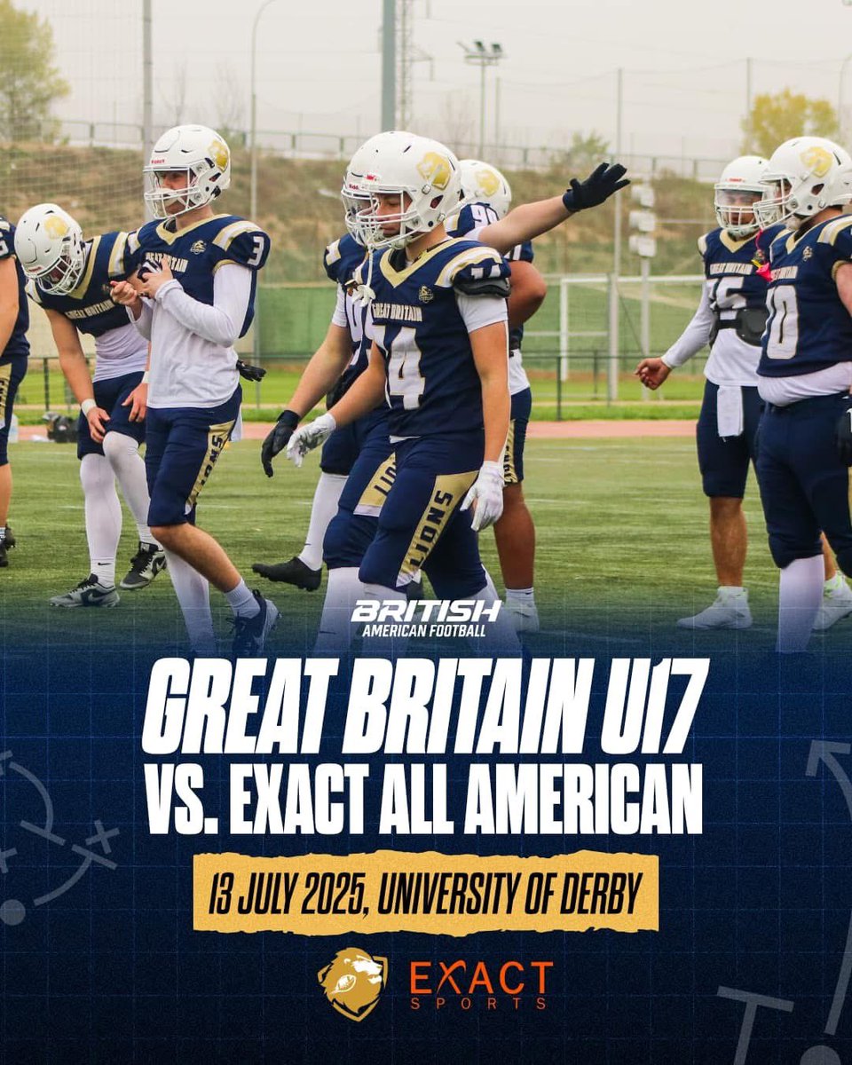 Selection Camp done

Find out in a few days if i am selected to play in the upcoming game with the <a href="/BAFAOfficial/">British American Football</a> Great Britain Lions U17s vs <a href="/EXACTSports/">EXACT Sports</a> Football.