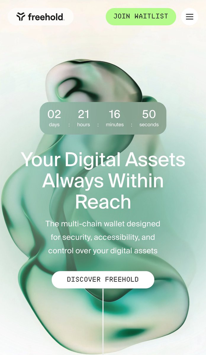 MarkCrypto8's tweet image. Less than 3 days now until the @freehold_wallet iOS Wallet app goes live. Great chance to load up more $RIO before 👌
Are you planning on using the freehold wallet as soon as it goes live?