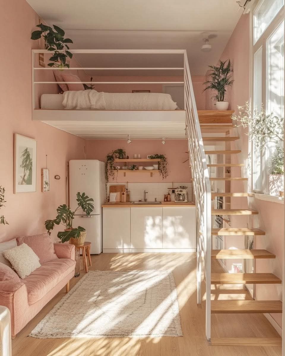 enterijer's tweet image. Loft stil s dozom nježnosti! 🏡 Ova slika je puna inspiracije za sve koji vole moderni, otvoreni prostor. Od industrijskih detalja do minimalističke kuhinje i udobnog kreveta – sve je na svom mjestu. Ko bi volio živjeti ovdje?

#LoftStyle #Enterijer #UređenjeDoma #Minimalizam