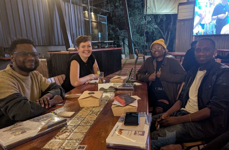 Missing the team already. 📍Baobox, Nairobi

#KenyaTech #SiliconSavannah 🇰🇪🇺🇸