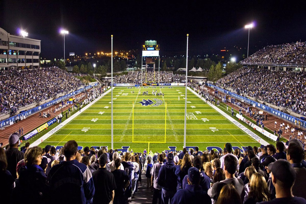 Mackay Stadium

Location- Reno, Nevada 
School- Nevada
Capacity- 27,000
Opened- 1966

What are your thoughts on this Mackay Stadium? What's your all-time favorite game that took place there?

Rank it on a scale of 1-10