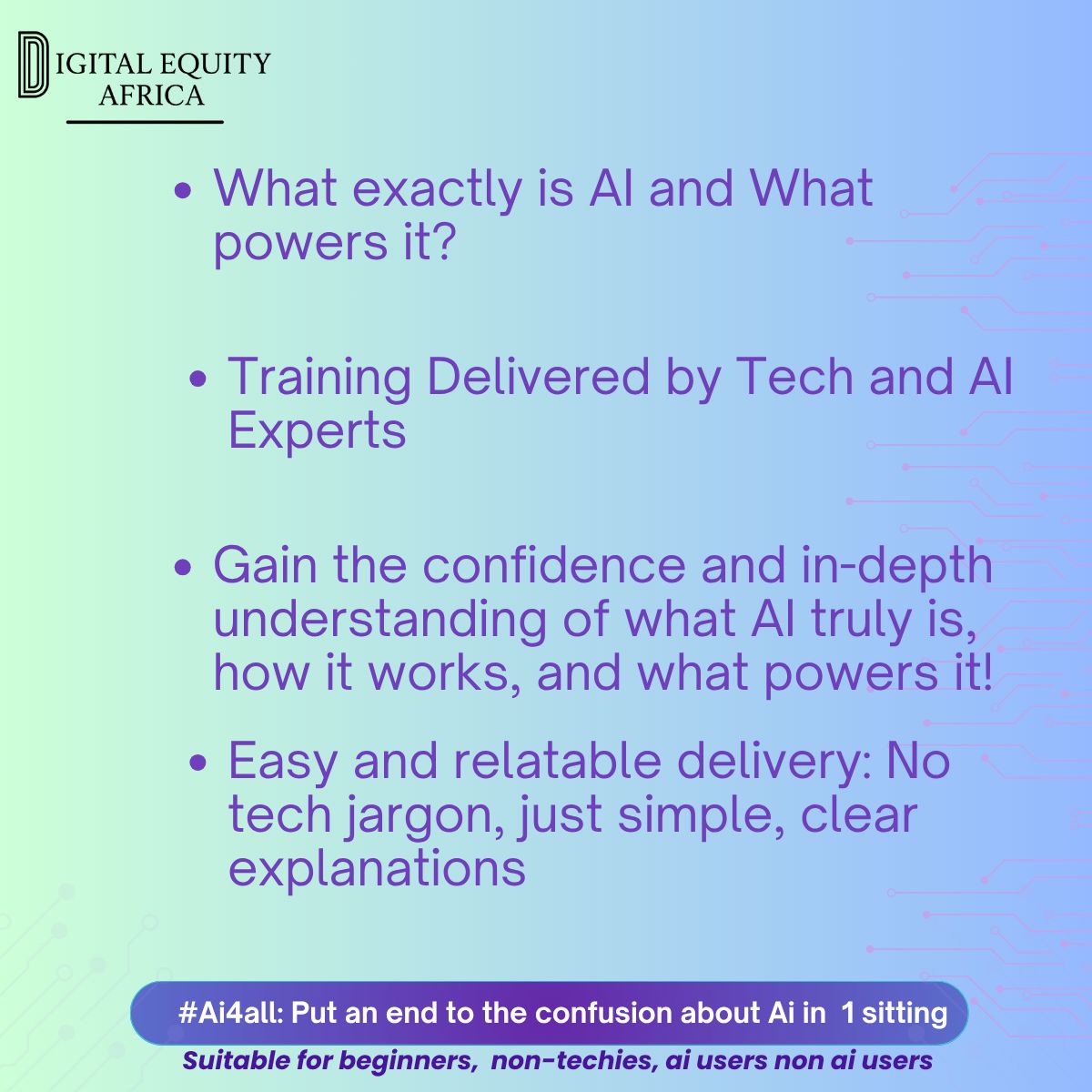 kidstechfest's tweet image. It’s Here! Artificial Intelligence 101 Online Adult Training is Now LIVE!
After the incredible response from Kids Tech Fest, your questions, DMs, and conversations, our Basic AI Literacy Course for Adults is now officially open!
👉 Visit tix.africa/ai4all to register Now