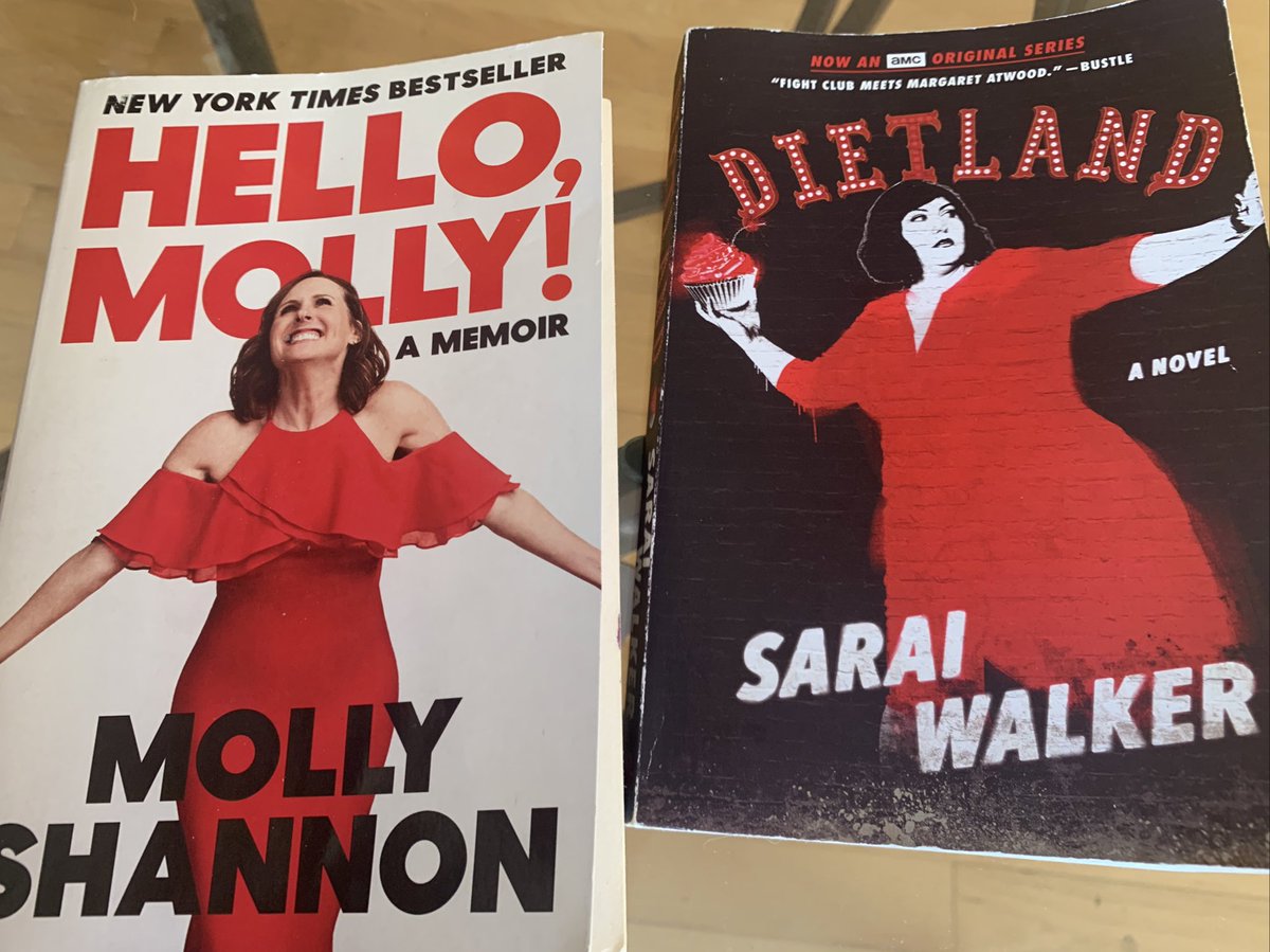 Latest reads - both have a theme of unhinged, but eventually joyous feminism and triumph.