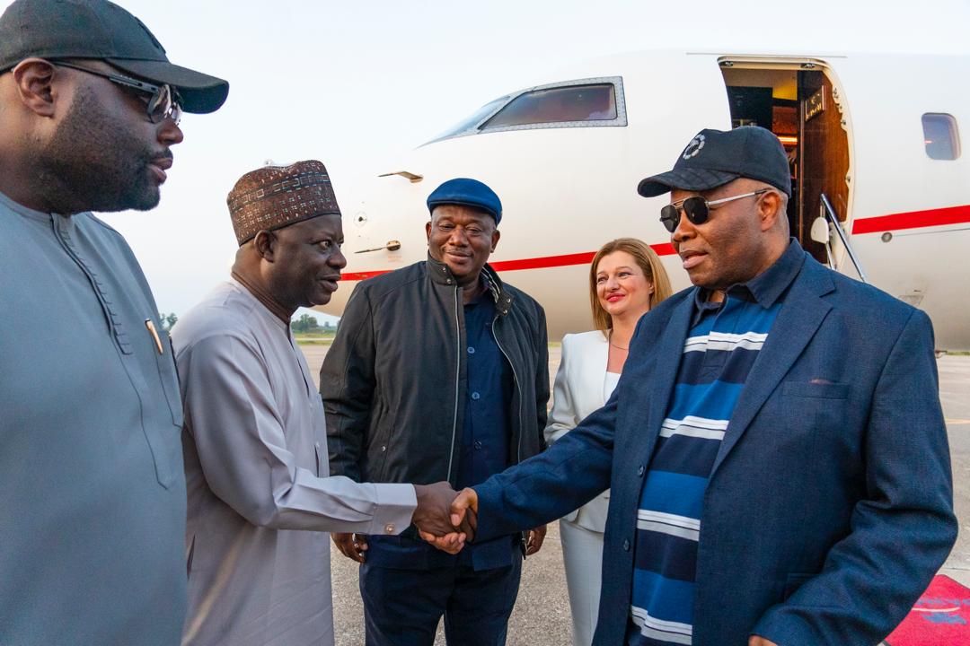 kundad001 (@kundad001) on Twitter photo SP <a href="/Senator_Akpabio/">Godswill Obot Akpabio, GCON</a>, on Friday, arrived Greece for the Inter-Parliamentary Union (IPU) meeting. He was received on arrival by the chair of the Parliamentary Committee on Environmental Protection and member of the Hellenic Parliament, Dr. Dionysia-Theodora Avgerinopoulou. SP <a href="/Senator_Akpabio/">Godswill Obot Akpabio, GCON</a>, on Friday, arrived Greece for the Inter-Parliamentary Union (IPU) meeting. He was received on arrival by the chair of the Parliamentary Committee on Environmental Protection and member of the Hellenic Parliament, Dr. Dionysia-Theodora Avgerinopoulou.