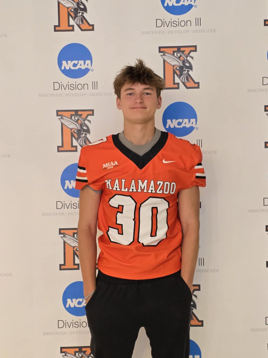 Chase Triemstra (@chasetriemstra) on Twitter photo After a meaningful conversation with <a href="/CoachZorboKZOO/">Coach Zorbo</a> I'm blessed to announce that I've received my 2nd offer to play college football at <a href="/KzooFootball/">Kalamazoo College Football</a>. Thank you for believing in me. <a href="/CoachHigh40/">AJ High</a> <a href="/coachskip54/">Coach Martinez</a> <a href="/CoachJimTurner/">Jim Turner</a>
<a href="/MIexposure/">Michigan exposure</a> <a href="/PrepRedzone/">Prep Redzone π</a> <a href="/mikickacademy/">Michigan Kicking Academy</a> <a href="/dmitch244/">DERRICK MITCHELL</a> After a meaningful conversation with <a href="/CoachZorboKZOO/">Coach Zorbo</a> I'm blessed to announce that I've received my 2nd offer to play college football at <a href="/KzooFootball/">Kalamazoo College Football</a>. Thank you for believing in me. <a href="/CoachHigh40/">AJ High</a> <a href="/coachskip54/">Coach Martinez</a> <a href="/CoachJimTurner/">Jim Turner</a>
<a href="/MIexposure/">Michigan exposure</a> <a href="/PrepRedzone/">Prep Redzone π</a> <a href="/mikickacademy/">Michigan Kicking Academy</a> <a href="/dmitch244/">DERRICK MITCHELL</a>