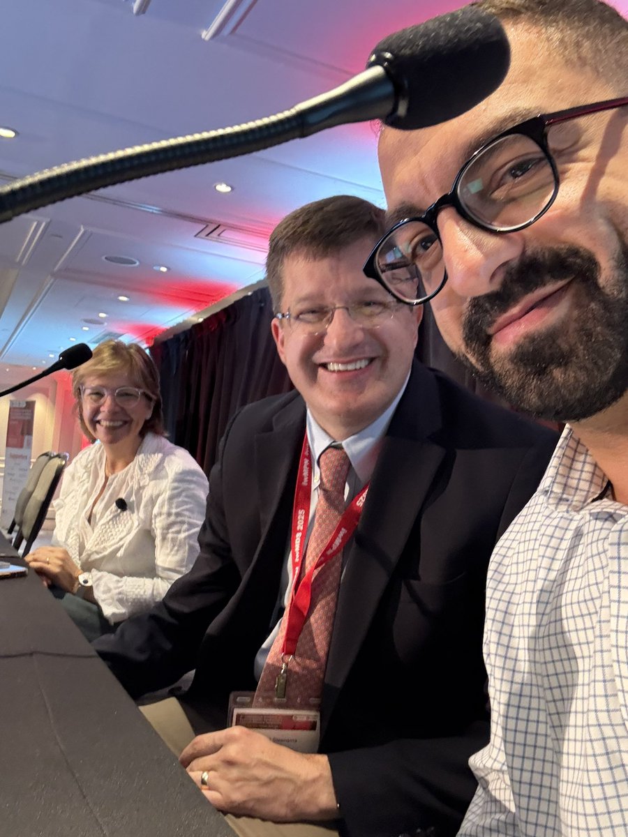 Firas El Chaer, MD, MSHCM (@firaselchaer) on Twitter photo It was a great honor to chair one of the #MPN sessions at #iwmdsmpn25 with pioneers in the field, <a href="/DavidSteensma/">David Steensma, MD</a> and <a href="/harrisoncn1/">Claire Harrison</a>
Their mentorship, insights, and contributions continue to shape the future of #MPN research and clinical care.
<a href="/MiamiCancerInst/">Miami Cancer Institute Research</a> <a href="/BaptistHealthSF/">Baptist Health</a> It was a great honor to chair one of the #MPN sessions at #iwmdsmpn25 with pioneers in the field, <a href="/DavidSteensma/">David Steensma, MD</a> and <a href="/harrisoncn1/">Claire Harrison</a>
Their mentorship, insights, and contributions continue to shape the future of #MPN research and clinical care.
<a href="/MiamiCancerInst/">Miami Cancer Institute Research</a> <a href="/BaptistHealthSF/">Baptist Health</a>