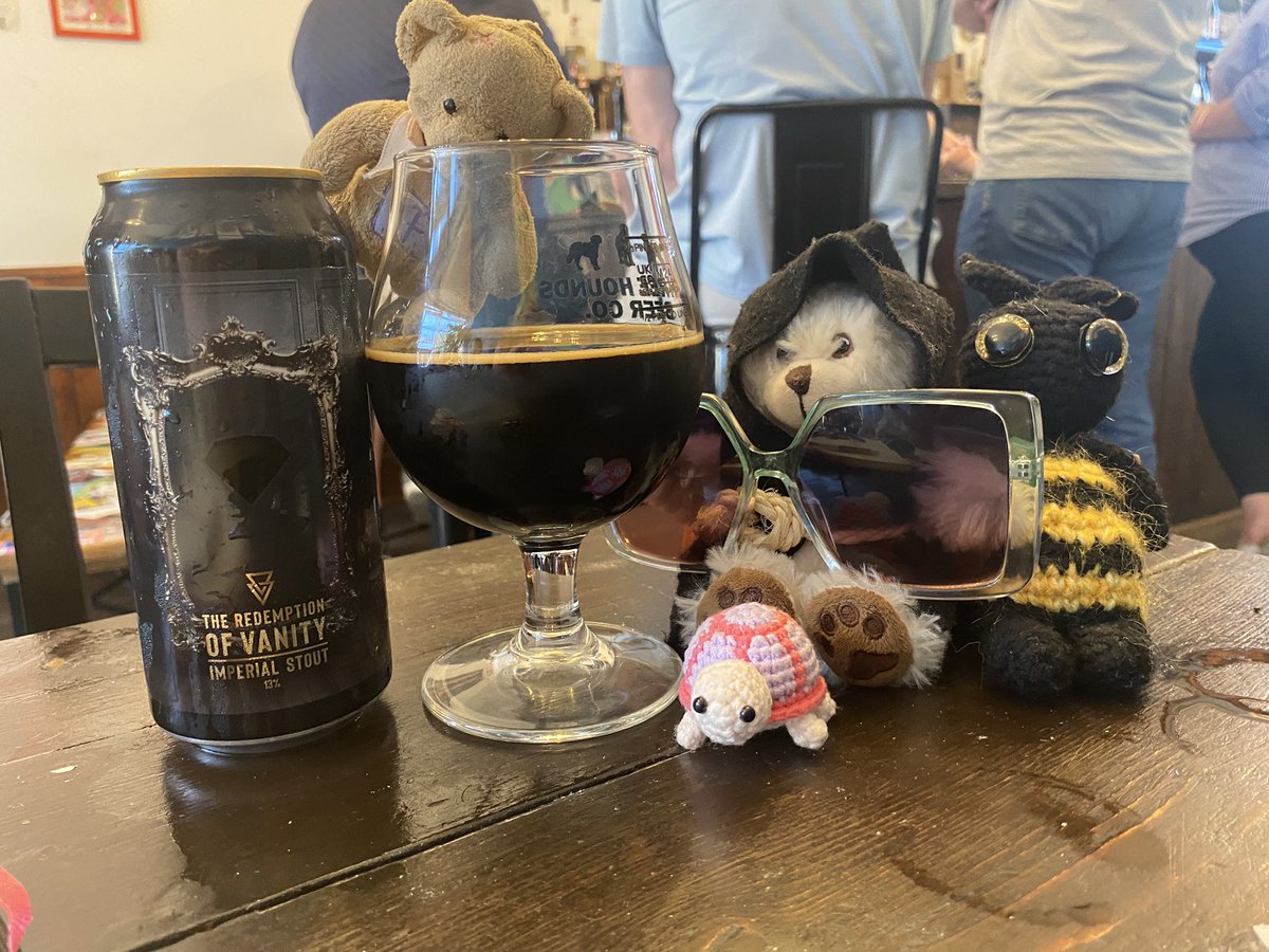 Jackie (@lambicqueen) on Twitter photo Thank god Peri can stop moaning now he finally had an imperial stout in <a href="/threehoundsbeer/">Three Hounds Beer Co</a> ! 🤣 Thank god Peri can stop moaning now he finally had an imperial stout in <a href="/threehoundsbeer/">Three Hounds Beer Co</a> ! 🤣