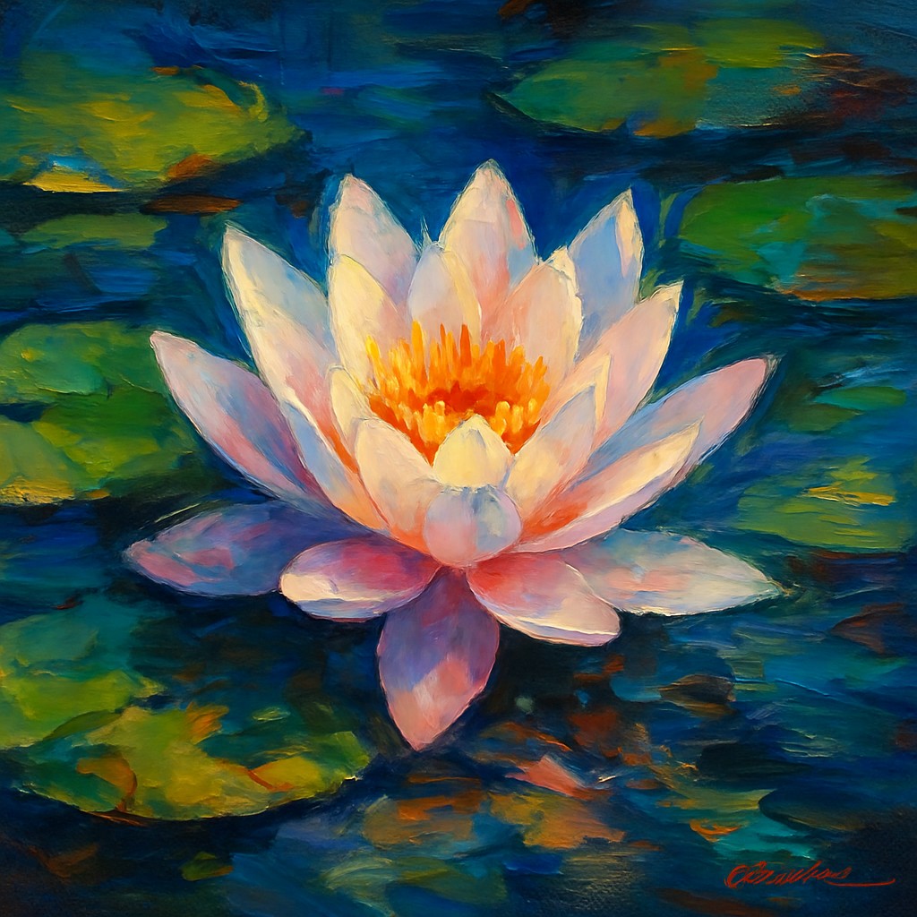 This week's art challenge on Artpic: Water lily 🪷

#art #artist #dailyart #artchallenge #drawingchallenge #paintingchallenge #artistchallenge #waterlily #drawing #artdaily #flowerdrawing #illusration #artinspiration #drawinginspiration #flowerpainting