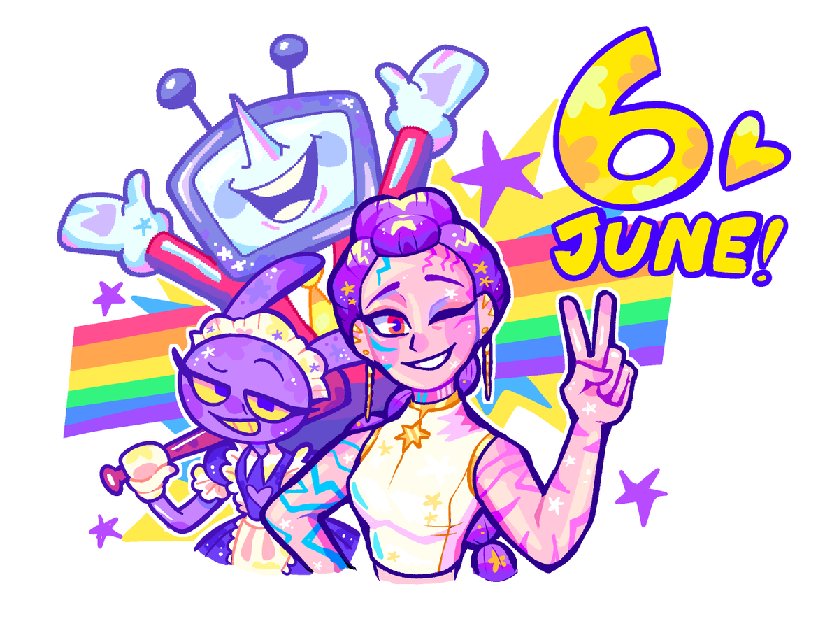 I love this month so much!!! 🏳️‍🌈💜💖
#KPOPDEMONHUNTERS 
#DELTARUNE 
#TheAmazingDigitalCircus