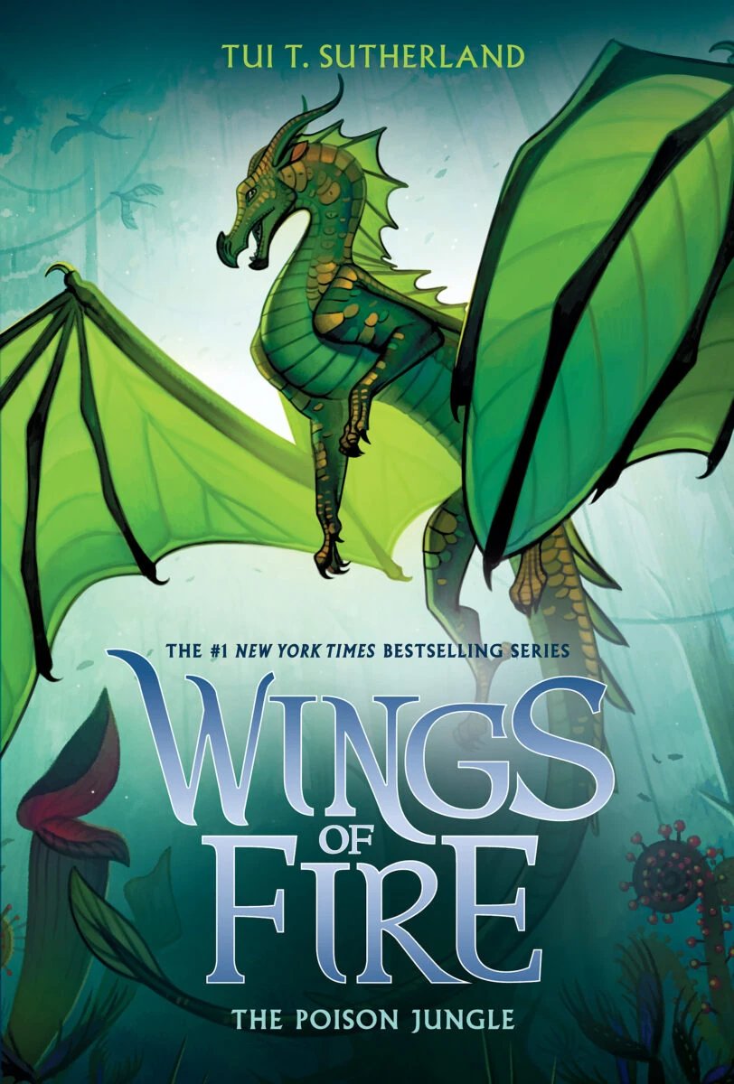 [The Poison Jungle: Pt 2] 
Leafwing Survivor, 
I want to hide her, 
Send her protection please!~ 

Wings of Fire Dramatic Reading twitch.tv/amendelwyr