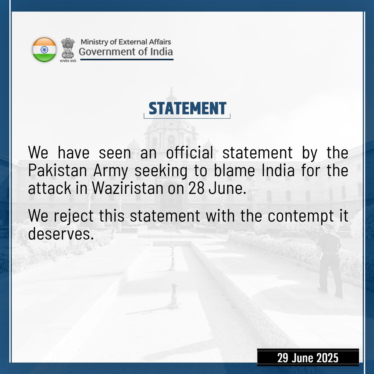 Statement regarding Pakistan 

🔗 : bit.ly/3I6gMfF