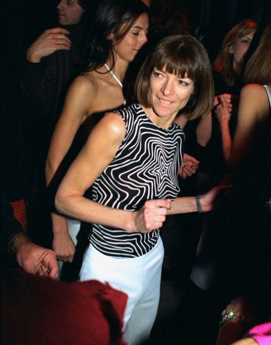 I wish I was as dedicated to anything as Anna Wintour is to her bob
