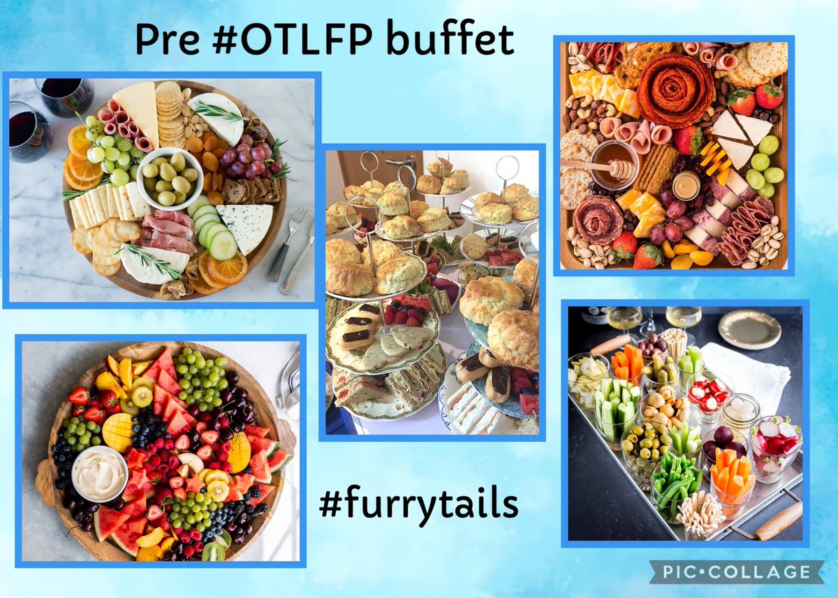 It’s Saturday, oh yes it is, so it means pre #OTLFP #furrytails buffet. So help yourselves to food from the buffet tables &amp; enjoy the show