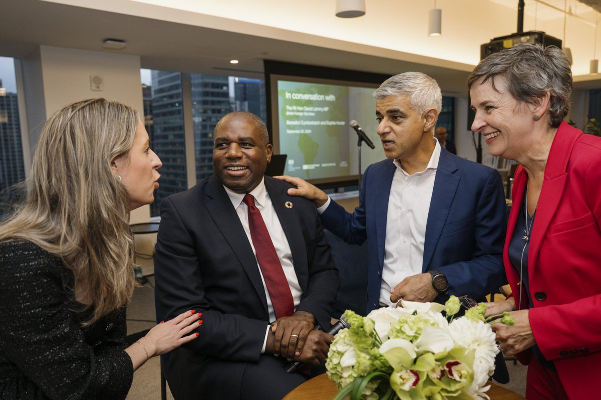 Sadiq Khan (@sadiqkhan) on Twitter photo Congrats to my friend <a href="/DavidLammy/">David Lammy</a> on 25 years of dedicated service to Tottenham, Parliament and the UK. David's unwavering commitment and hard work continues to inspire. Hereโs to many more years ๐๐พ Congrats to my friend <a href="/DavidLammy/">David Lammy</a> on 25 years of dedicated service to Tottenham, Parliament and the UK. David's unwavering commitment and hard work continues to inspire. Hereโs to many more years ๐๐พ