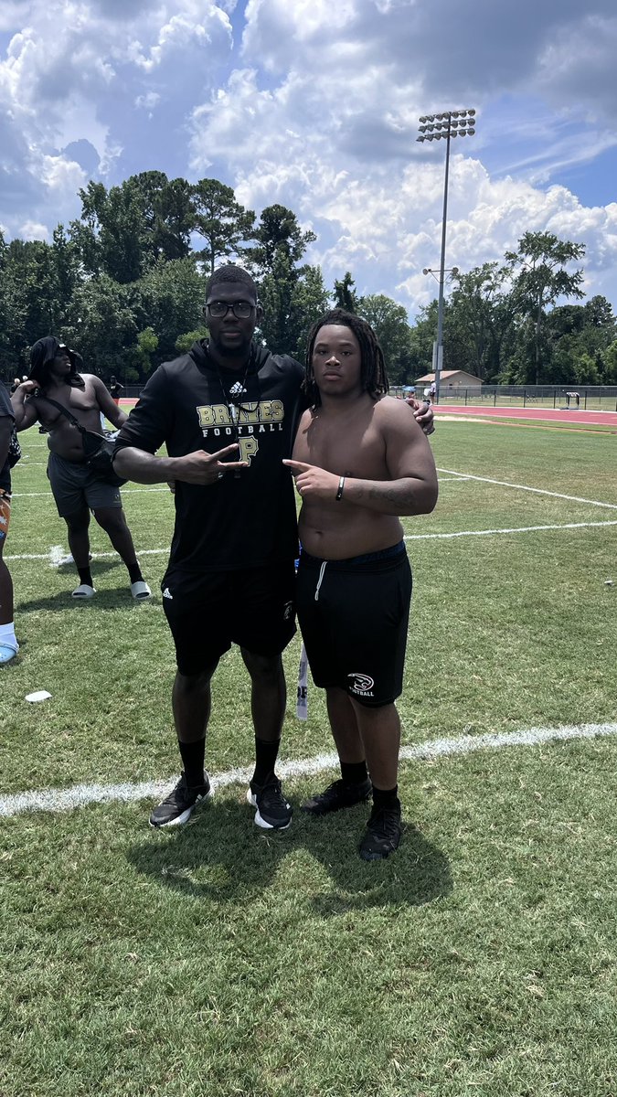 Qui'len "KJ" Johnson (@d1_quilen) on Twitter photo Had and amazing time at <a href="/UNCP_Football/">UNCP Braves Football</a> camp. I was more than blessed to be able to showcase my skills and be coached by <a href="/jah_xcix/">Jahari Clemons</a> as well as <a href="/CoachRayFreeman/">Raydarius Freeman</a> and even more blessed to be invited by <a href="/CoachHallUNCP/">Mark Hall</a> ‼️‼️ Had and amazing time at <a href="/UNCP_Football/">UNCP Braves Football</a> camp. I was more than blessed to be able to showcase my skills and be coached by <a href="/jah_xcix/">Jahari Clemons</a> as well as <a href="/CoachRayFreeman/">Raydarius Freeman</a> and even more blessed to be invited by <a href="/CoachHallUNCP/">Mark Hall</a> ‼️‼️