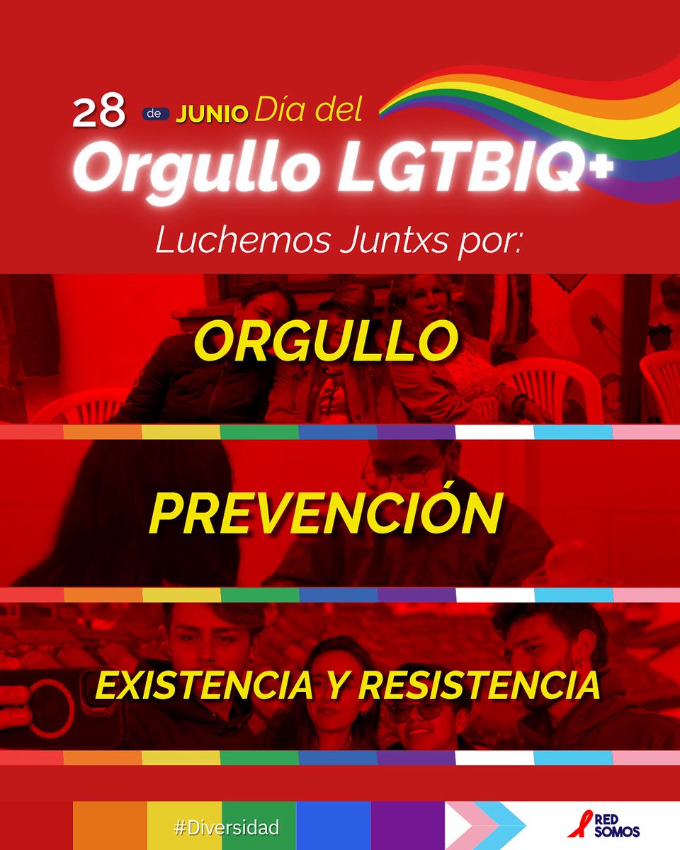 redsomos's tweet image. 🏳️⚧️🏳️🌈💥🧣 conmemoramos este día 28 de junio conmemoremos la revuelta de Stonewall (1969) con #orgullo #existencia #resistencia