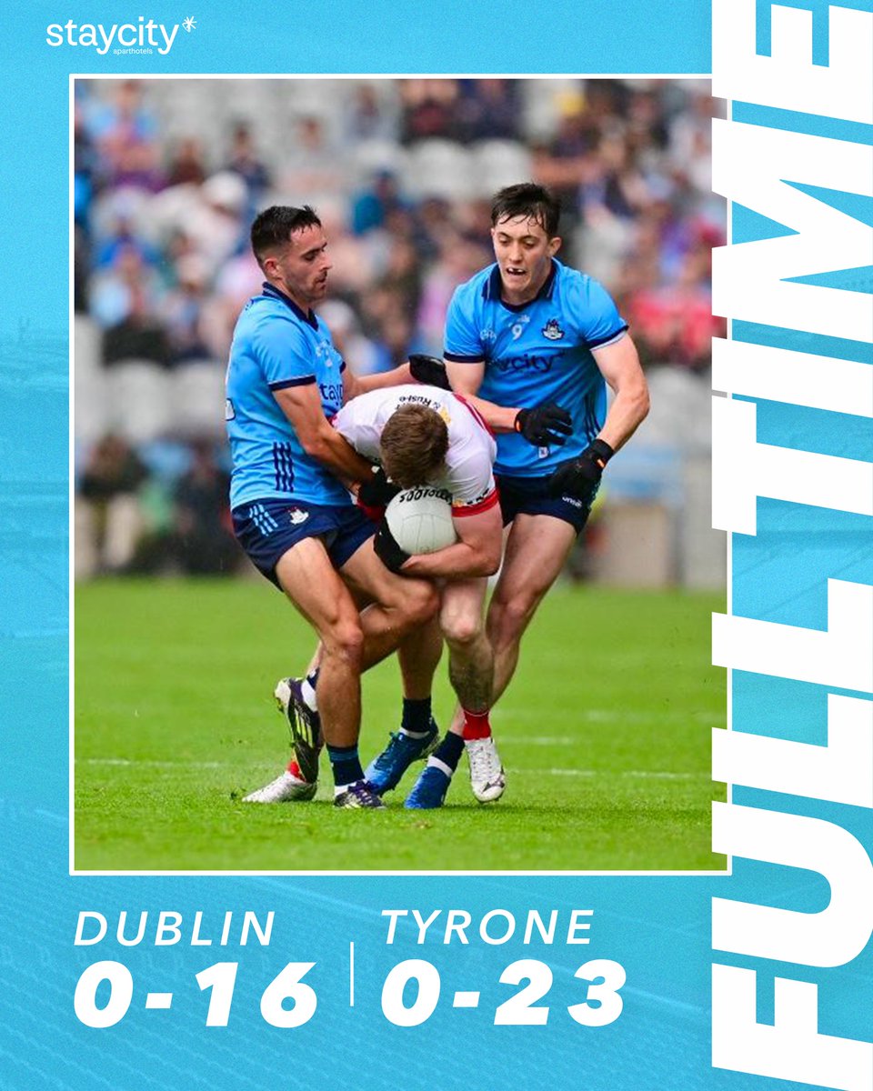 Defeat for our Senior Footballers. 

Best of luck to <a href="/TyroneGAALive/">Tyrone GAA</a> for the rest of the Championship.