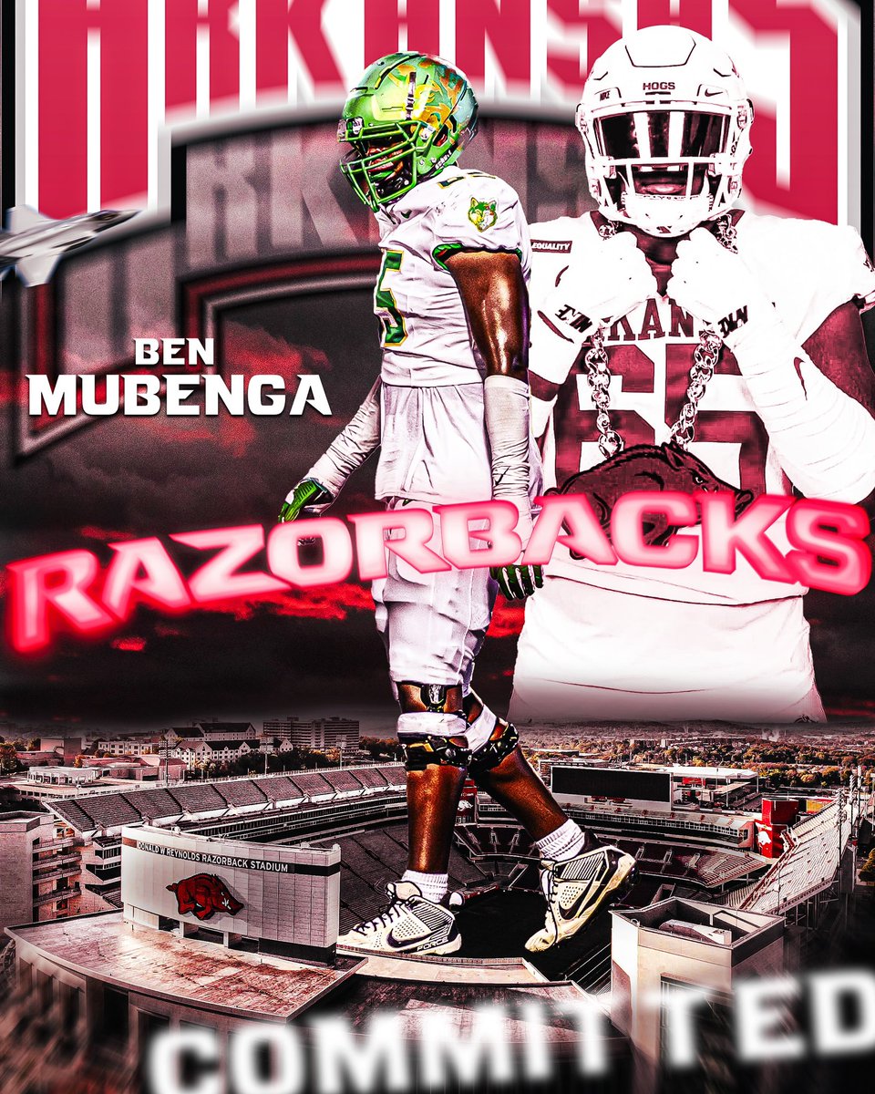benmubenga21's tweet image. #AGTG COMMITTED!!! @CoachMateos @Coach_Davis22 @adamgorney @samspiegs @ChadSimmons_ @JohnGarcia_Jr @CoachBrowne72 @ArRecruitingGuy #WPS 🐗🐗