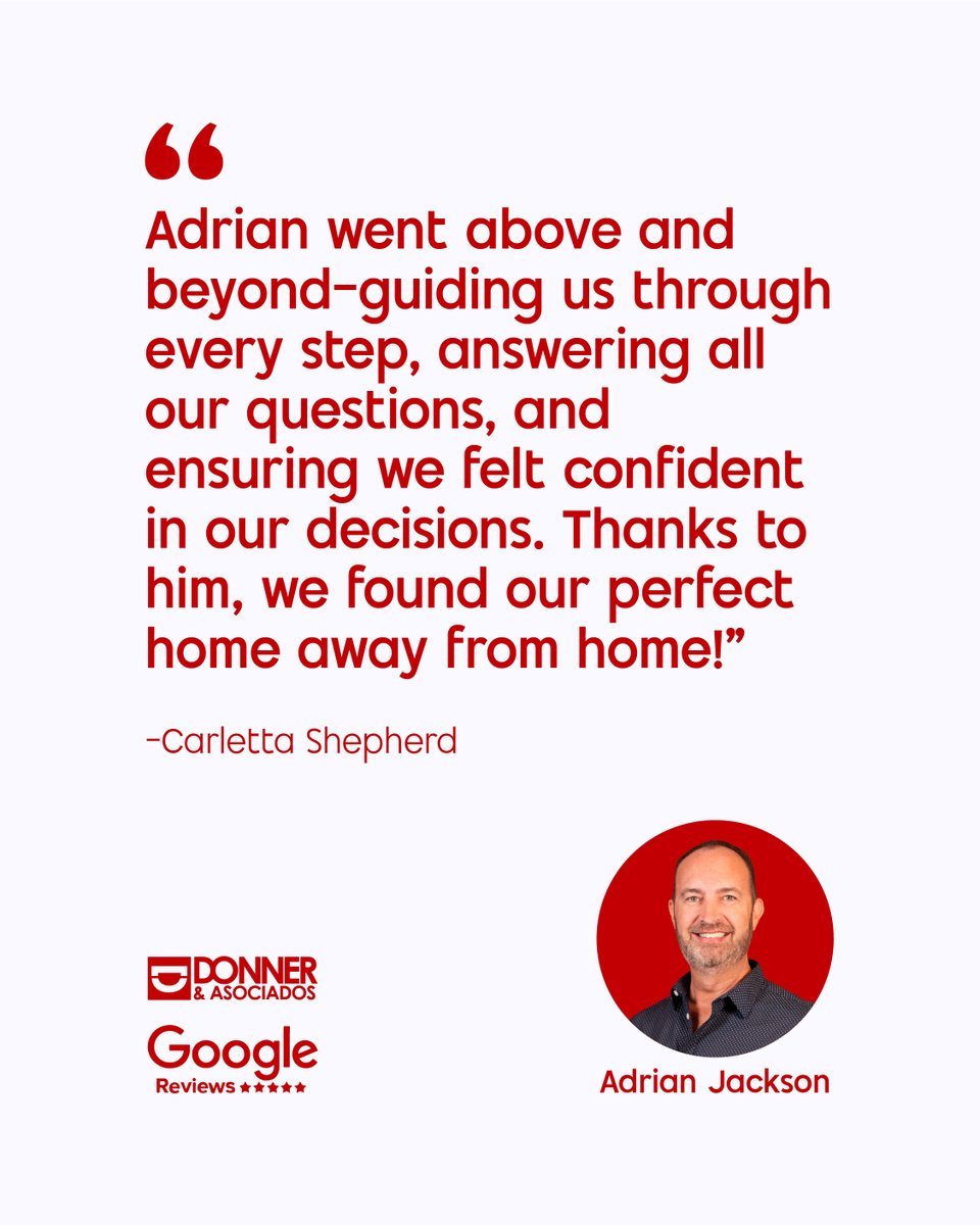 Thank you so much for your thoughtful review and kind words about working with Adrian!