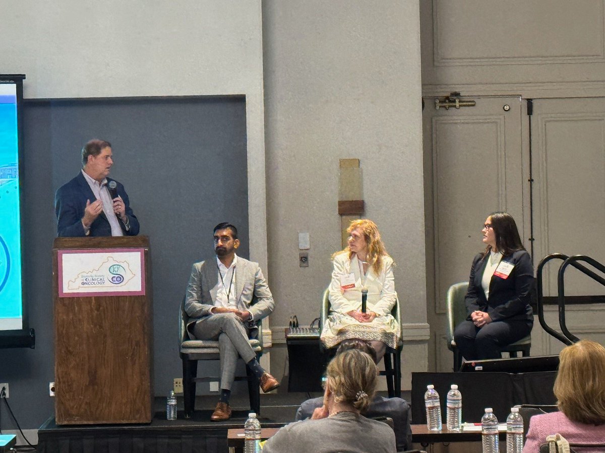 Fay Hlubocky PhD MA FASCO (@fayuccancercr) on Twitter photo #KYSCO2025 is leading efforts for maximzing #oncology team #wellbeing! Thanks to <a href="/RayPageDOPhD/">Ray Page, DO PhD</a> <a href="/MatthewKurianMD/">Matthew Kurian, MD</a>
for this important session to support the future KY #oncology #workforce <a href="/OSSatACCC/">Oncology State Societies at ACCC</a> <a href="/ASCO/">ASCO</a> #KYSCO2025 is leading efforts for maximzing #oncology team #wellbeing! Thanks to <a href="/RayPageDOPhD/">Ray Page, DO PhD</a> <a href="/MatthewKurianMD/">Matthew Kurian, MD</a>
for this important session to support the future KY #oncology #workforce <a href="/OSSatACCC/">Oncology State Societies at ACCC</a> <a href="/ASCO/">ASCO</a>