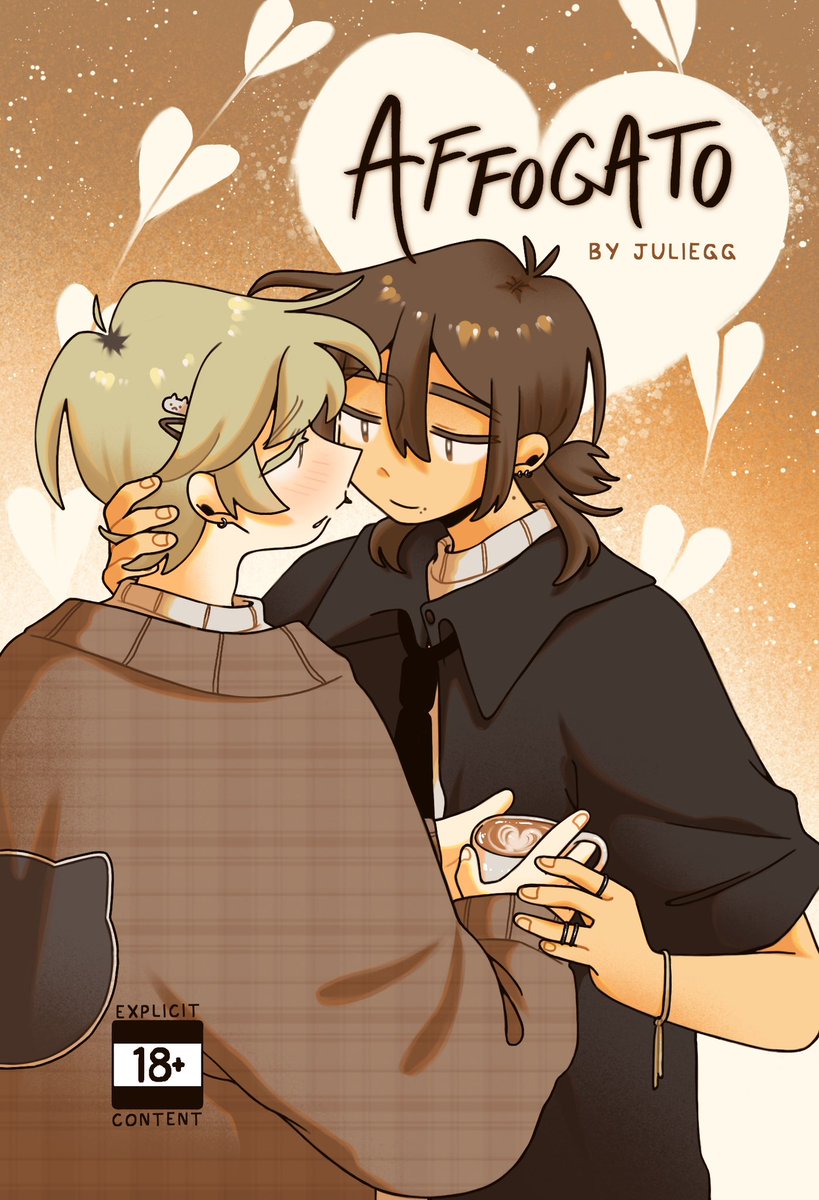 julie__egg's tweet image. my first original BL &quot;affogato&quot; is now released !!! (ᵔᴥᵔ)
available digitally and physically !! links below~
