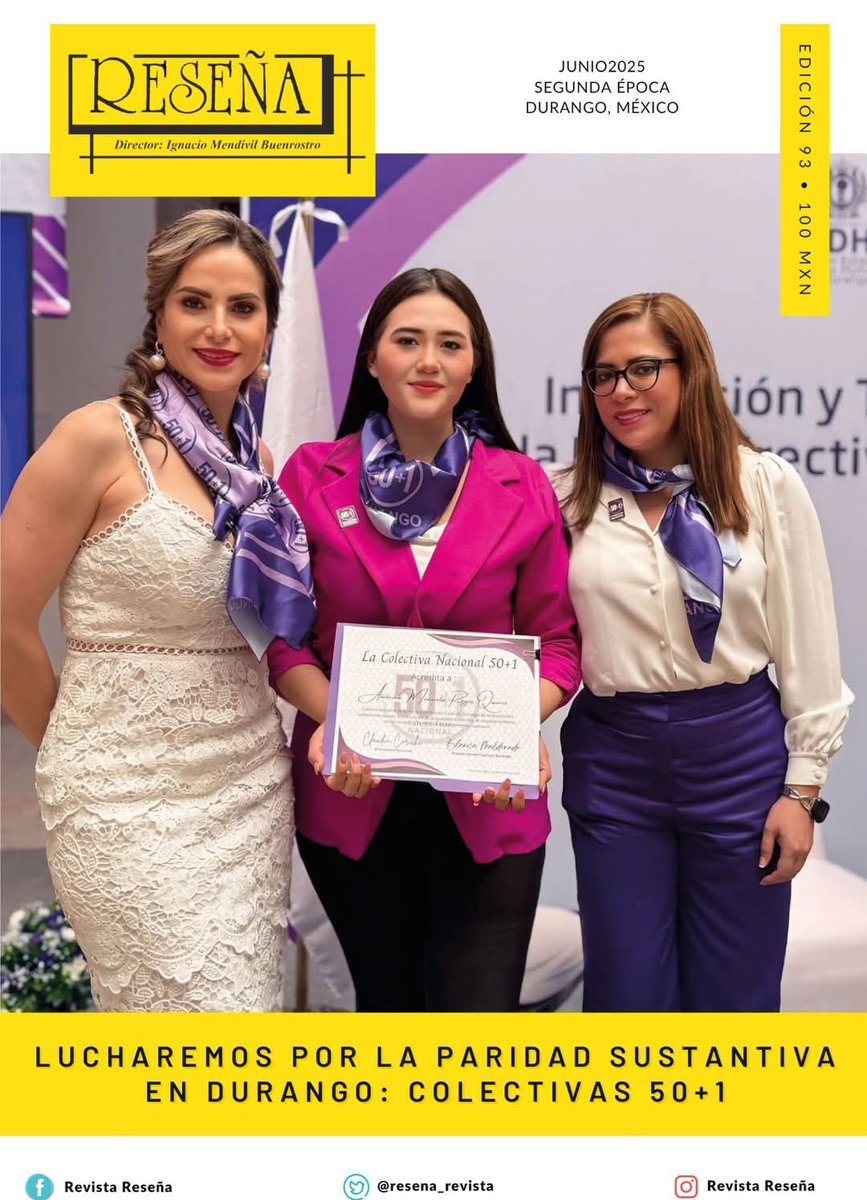 Este mes trae para usted la apertura de <a href="/colectivo501Cuu/">Colectivo50+1 colectivo Chihuahua</a>. En Durango México. 

facebook.com/share/p/1ALe5G…