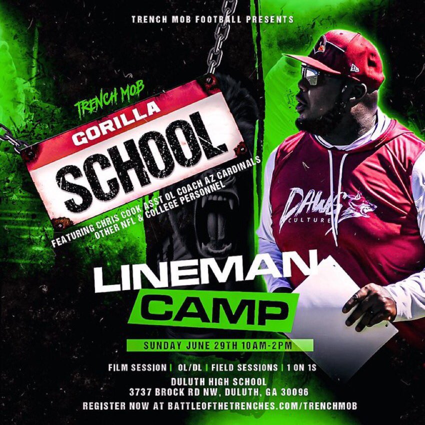 Locked in for tomorrow with @juliustrenches 💪🏾🔥 Ready to get in some  trench work 🧱💯 iron sharpens iron. #TrenchMob #DLvsOL #NoDaysOff <a href="/TrenchMobGA/">Trench Mob</a> #Classof2029