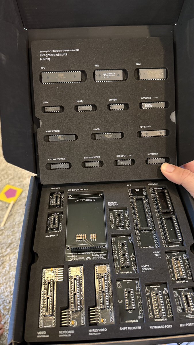 the kids (9 &amp; 8) asked for a computer so I made a quest for them: build an Apple 1 from scratch and get a MacBook Air.

kit just arrrived, I’ll keep you posted