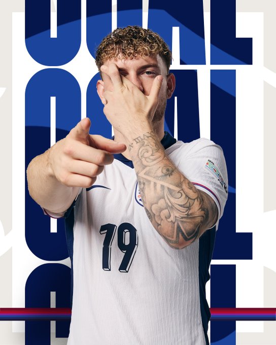 GOAL for Harvey Elliott. 1-0 to England.