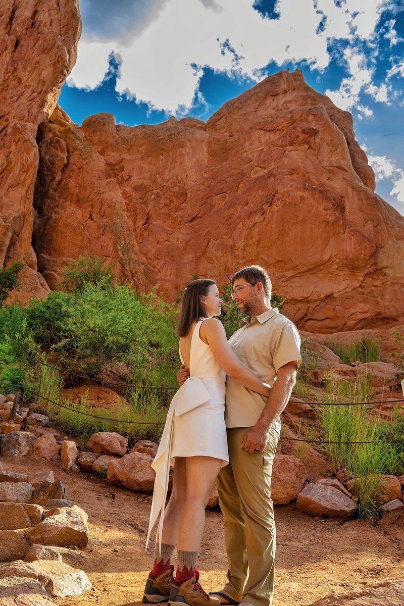 We ran off and secretly got married on Thursday 🥹. 19 years together and now it's official.