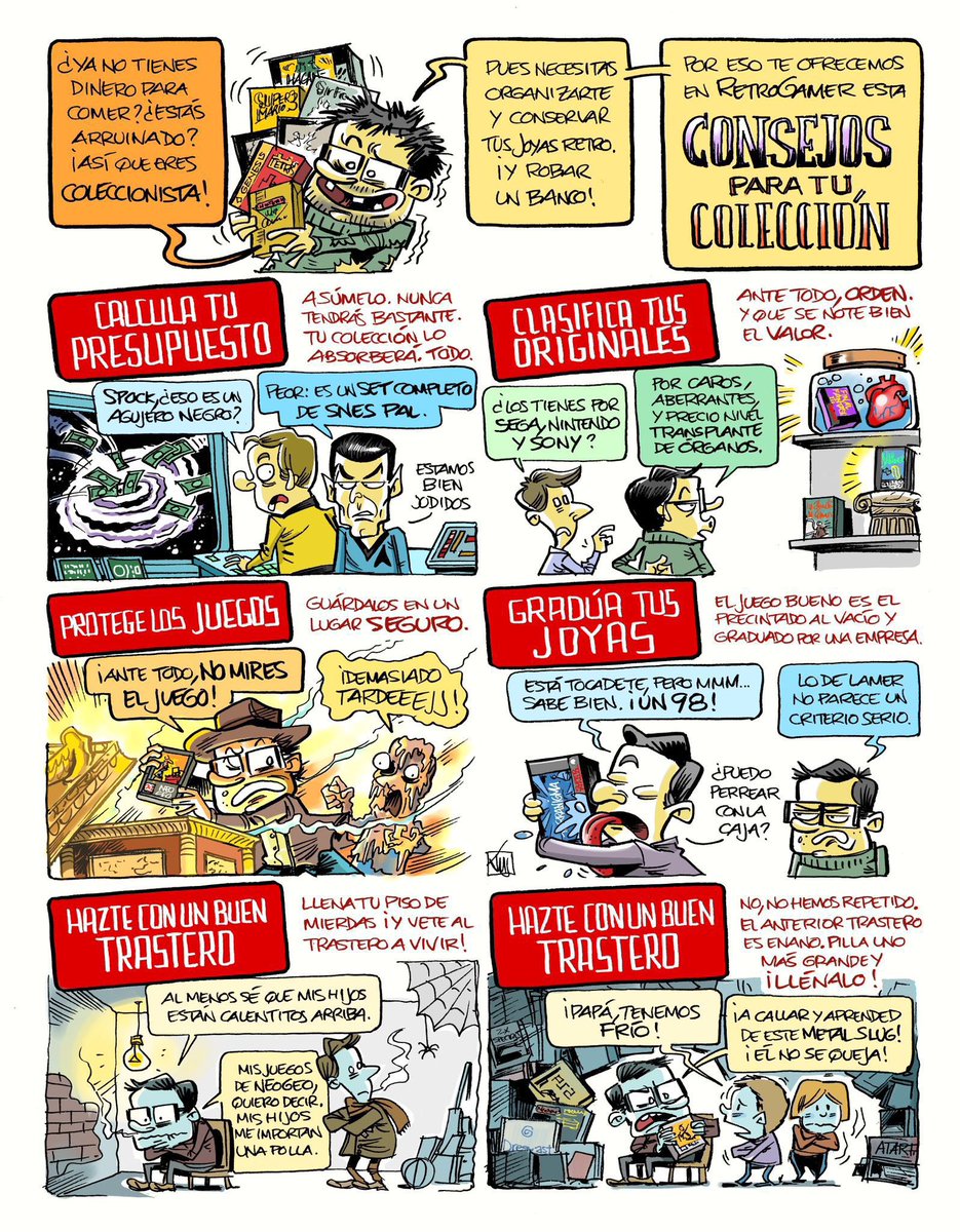 Consejos para tu colección de juegos #retro