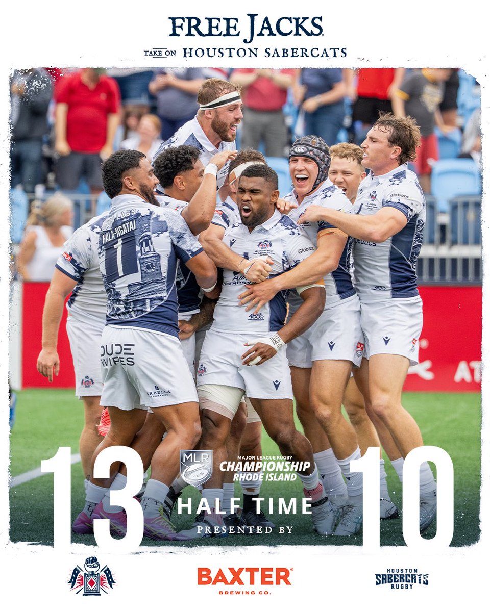 NEFreeJacks's tweet image. Your 2x MLR Champions at the Half🔥
