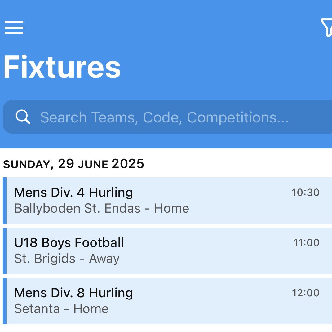Double header in Pearse Park tomorrow!

Come along and shoot support your local players 💙💙💙

Your Club. Your Community. Your Crumlin. 

#crumlingaa #crumlin #gaa #lgfa #camogie #clubisfamily