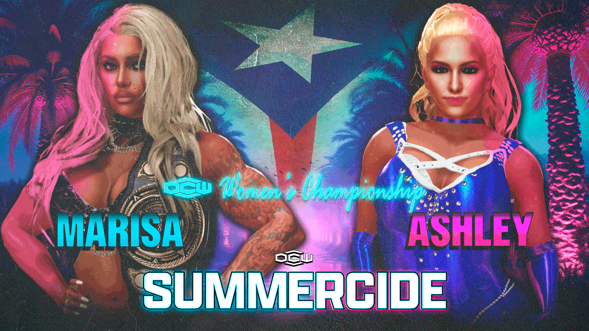 ocwfed's tweet image. STREAM is LIVE #OCWFED Summercide 2025 kicks off at 3:15PM EST 
twitch.tv/ocwfed 
youtube.com/ocwfedtv 

 #WWE2K25 Online/PVP/RP