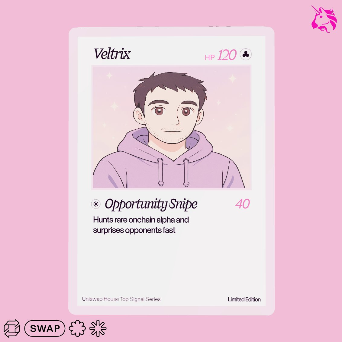 alex_veltrix's tweet image. Just pulled a grail

Check out my @Uniswap  trading card 🦄
