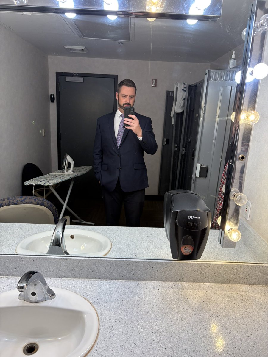 Well there ya go. But also… I ironed my shirt and will be talking weather at top of the hour too. Choose carefully.