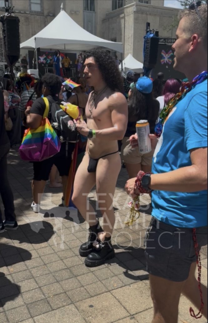 Houston pride was insanely sexual and FULL of CHILDREN.

Stay tuned for the footage…