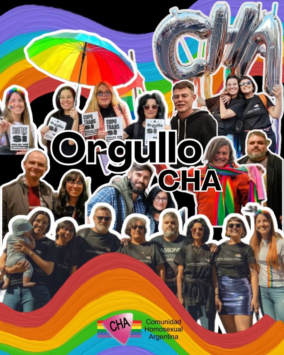 #28j Día Internacional del Orgullo 

Las luces del Orgullo y la Visibilidad iluminan el rumbo. 

Caminemos todes juntes a las calles!

#cha #Cha40Años #lgbti #cesarcigliuttisiempre  #carlosjaureguipresente #orgullo #28j #pridemonth #pride