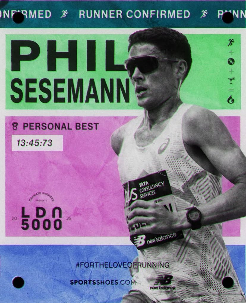Highgate Harriers (@highgateharrier) on Twitter photo First for our Men’s A race, it’s Olympian and fastest doctor in the world <a href="/philsesemann/">Phil Sesemann</a> with a 5,000M PB of 13:45:73.
📍Parliament Hill
📆Friday 4th July 1800-2200
We are proud to present the LDN5000, proudly supported by <a href="/NBRunning/">New Balance Running</a>
and <a href="/sportsshoes_com/">sportsshoes_com</a>. First for our Men’s A race, it’s Olympian and fastest doctor in the world <a href="/philsesemann/">Phil Sesemann</a> with a 5,000M PB of 13:45:73.
📍Parliament Hill
📆Friday 4th July 1800-2200
We are proud to present the LDN5000, proudly supported by <a href="/NBRunning/">New Balance Running</a>
and <a href="/sportsshoes_com/">sportsshoes_com</a>.