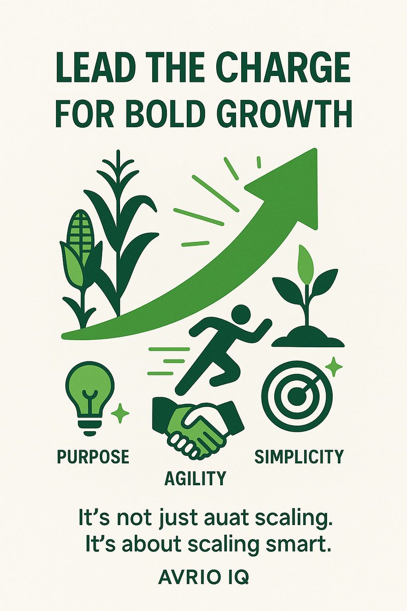 PanosChamakioti's tweet photo. At AVRIO IQ, smart growth comes down to 5 essentials:
💡 Purpose – Why we exist beyond profit
⚡ Speed – The power to shift with clarity
🔍 Simplicity – In strategy, language, and focus
🤸 Agility – Across teams, scenarios &amp; decisions
🤝 Alliances – success is co-created https://t.co/xFOu3ioIwb