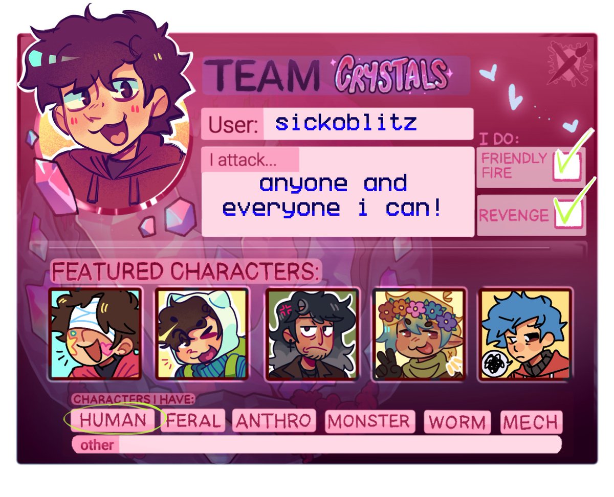 sickoblitz's tweet image. Herro … Everynyan 

artfight.net/~sickoblitz