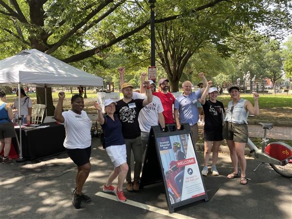 DDOTDC's tweet photo. What a day at #OpenStreetsDC! Foam party, games, music, movement—and much more!Thanks for helping us reimagine streets for a greener, people-first #DC! #DDOTDC #CapitolHill https://t.co/SJSdRuqDlS