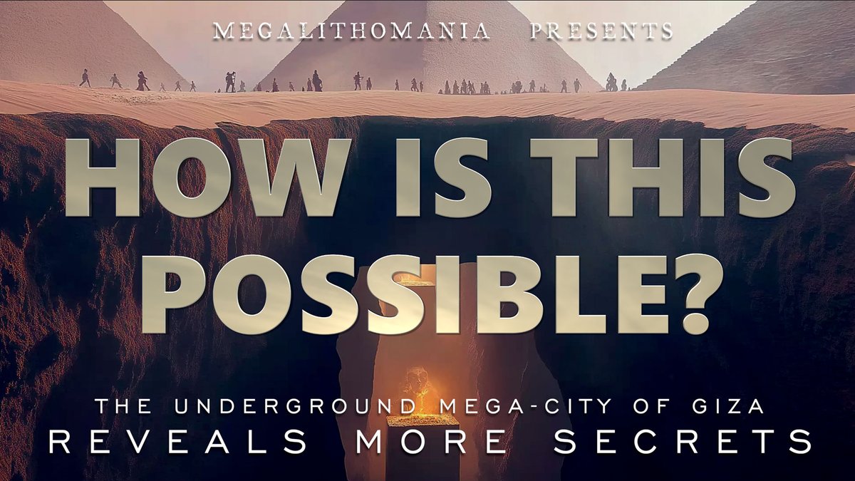 Megalithomania (@megalithomania) on Twitter photo NEW VIDEO | Giza's Underground City Just Got Much Bigger | The Khafre Project Interview | Megalithomania | youtu.be/R_DIGdpxXCo
Filmed at the <a href="/Cosmicsummitx/">The Cosmic Summit 2025</a>
<a href="/GrassiTrevor/">Trevor Grassi</a> #giza #sarscan #egypt NEW VIDEO | Giza's Underground City Just Got Much Bigger | The Khafre Project Interview | Megalithomania | youtu.be/R_DIGdpxXCo
Filmed at the <a href="/Cosmicsummitx/">The Cosmic Summit 2025</a>
<a href="/GrassiTrevor/">Trevor Grassi</a> #giza #sarscan #egypt