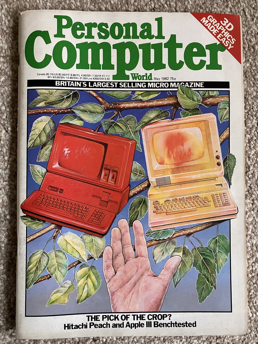 Today’s arrival :) and that completes all of 1982.