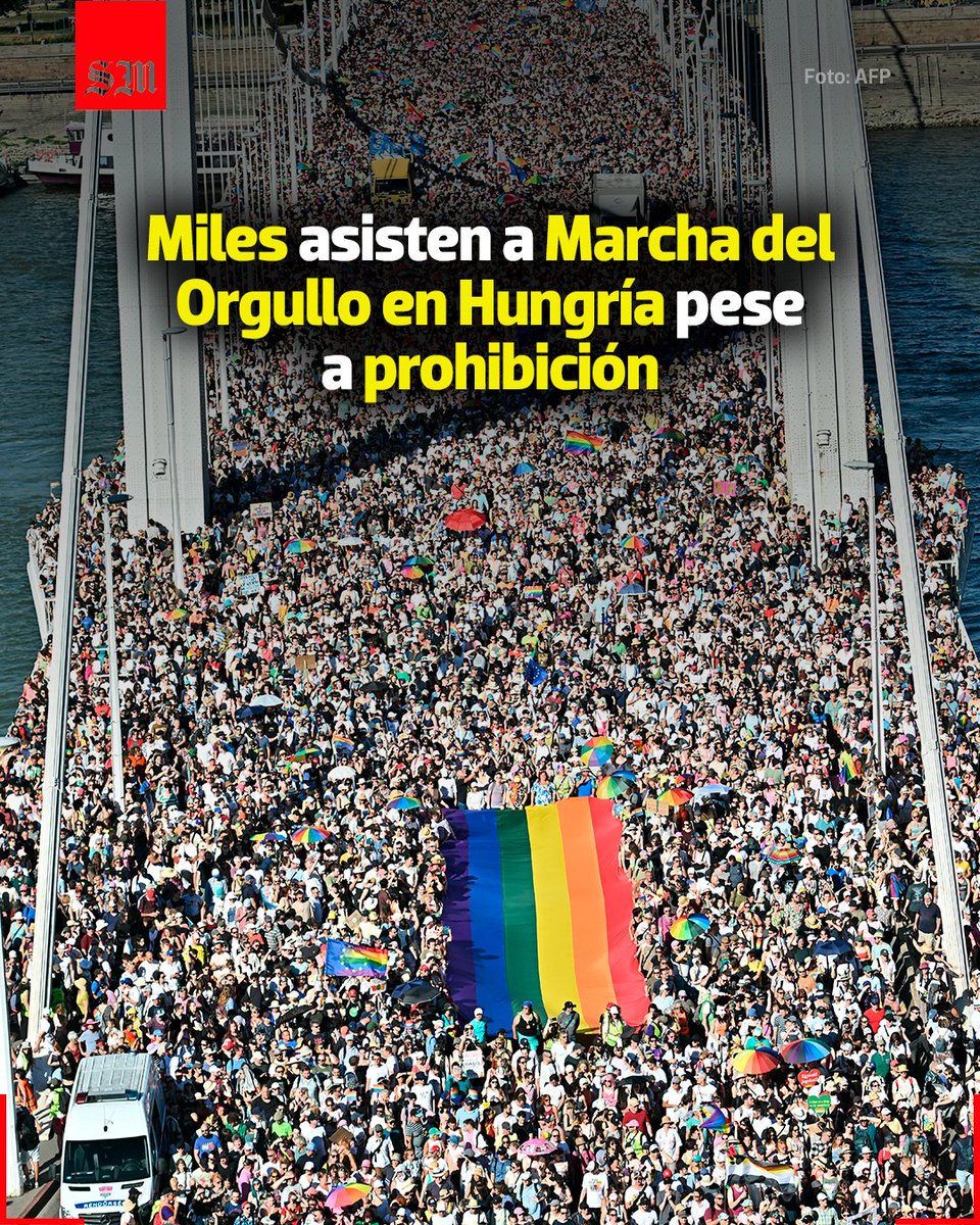 durolandia's tweet photo. ¡La LIBERTAD no es la que nos vende el FASCISMO!
#LetPrideMarch #BudapestPride #BudapestPride2025
#Pride2025 #Budapest #Magyarország
#Hungary 🇭🇺🇪🇺 #LGTBI+🌈#Hungary
#Orgullo2025 🏳️🌈 NO a la homofobia #StopHomofobia🏳️🌈
LGTBIQA+💜🏳️🌈🏳️⚧️✊ #FascismoNuncaMás https://t.co/S6FJkYY9Rq