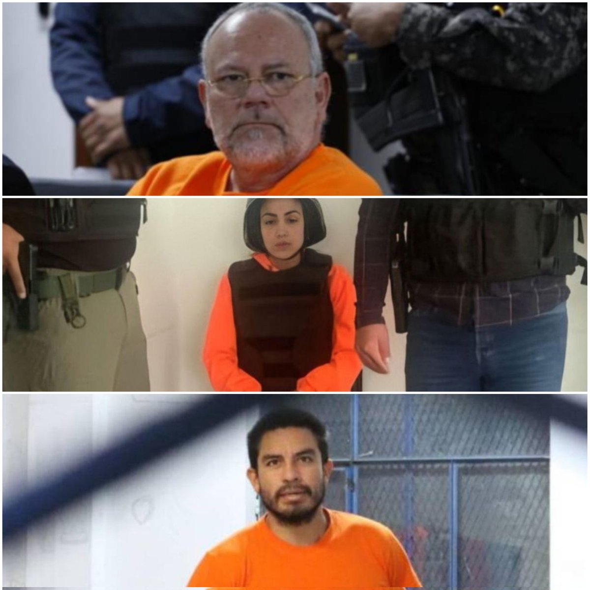 MirkitaOrellana's tweet photo. Capaya, "colaboró"culpó a Correa, le redujeron pena, lo mandaron a una cárcel con todos los privilegios, no devolvió un centavo.
Mayra Salazar, "colaboró" culpó a Correa, la dejaron ir y salió en helicóptero con visa y todo.
Salcedo, "colaboró" culpó a Correa, ya saben q va pasar https://t.co/mn7X3i6i9s
