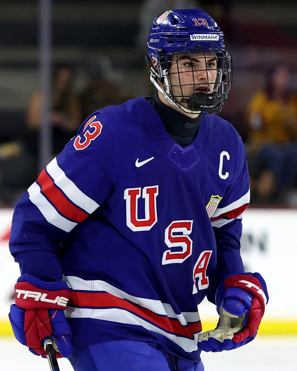 With the 131st-overall pick, the #Oilers move up via trade with Nashville &amp; select defenceman Asher Barnett from <a href="/USAHockeyNTDP/">USA Hockey’s NTDP</a> of the <a href="/USHL/">USHL</a>! 

#NHLDraft | #LetsGoOilers