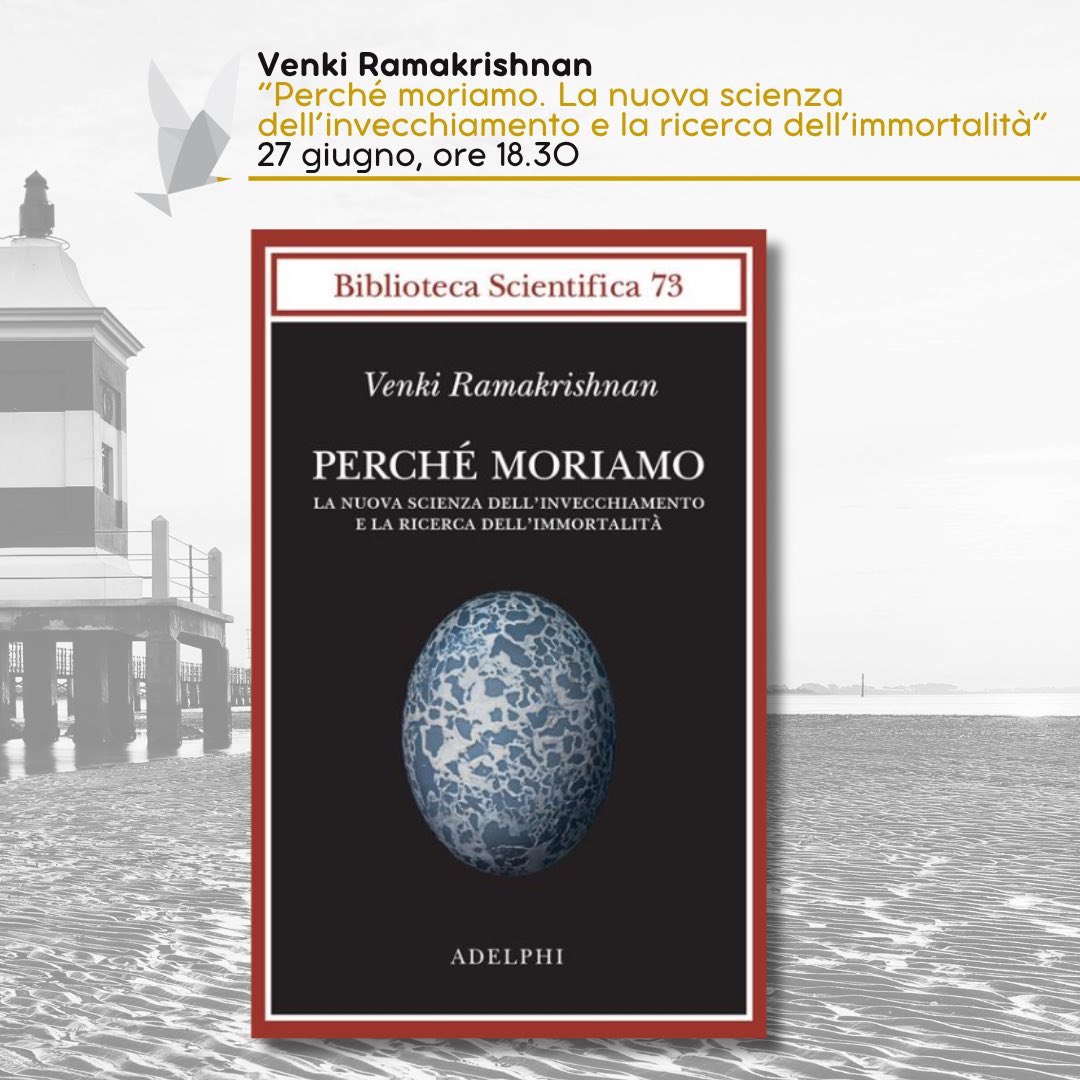 Il Premio Hemingway “Avventura del pensiero” 2025 va a Venki Ramakrishnan per aver illuminato, con le sue ricerche fondamentali sulla struttura del ribosoma, una delle più profonde e affascinanti dinamiche della vita: come l’informazione genetica si trasforma in materia vivente.