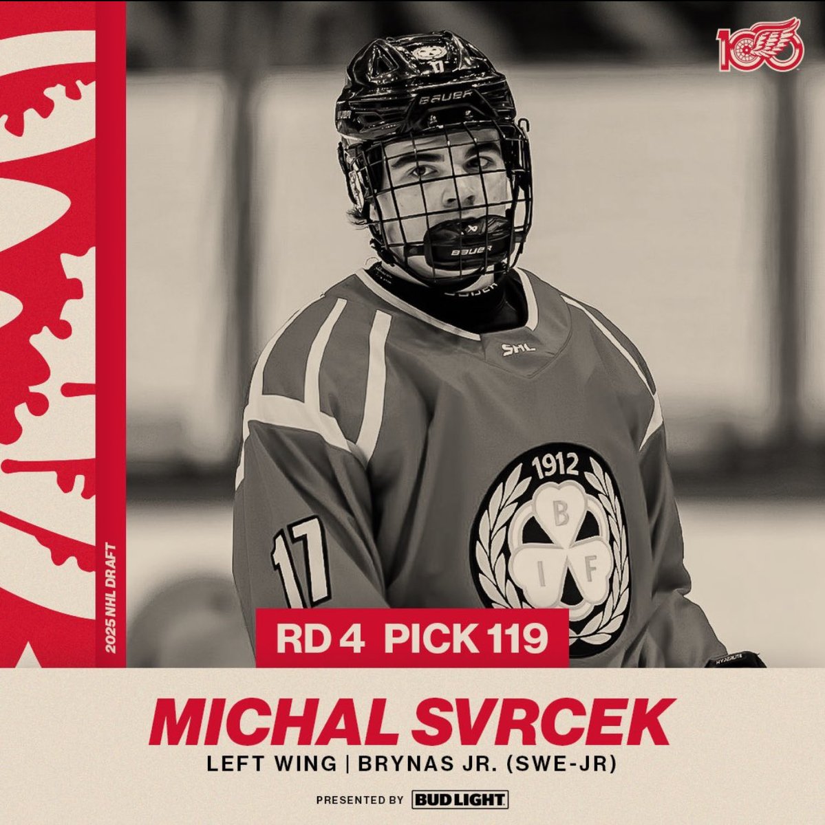 Congrats to forward Michal Svrcek on being drafted by the Detroit Red Wings!  ⁦<a href="/PSE_Hockey/">Progressive Hockey</a>⁩ ⁦<a href="/OctagonHockey/">Octagon Hockey</a>⁩